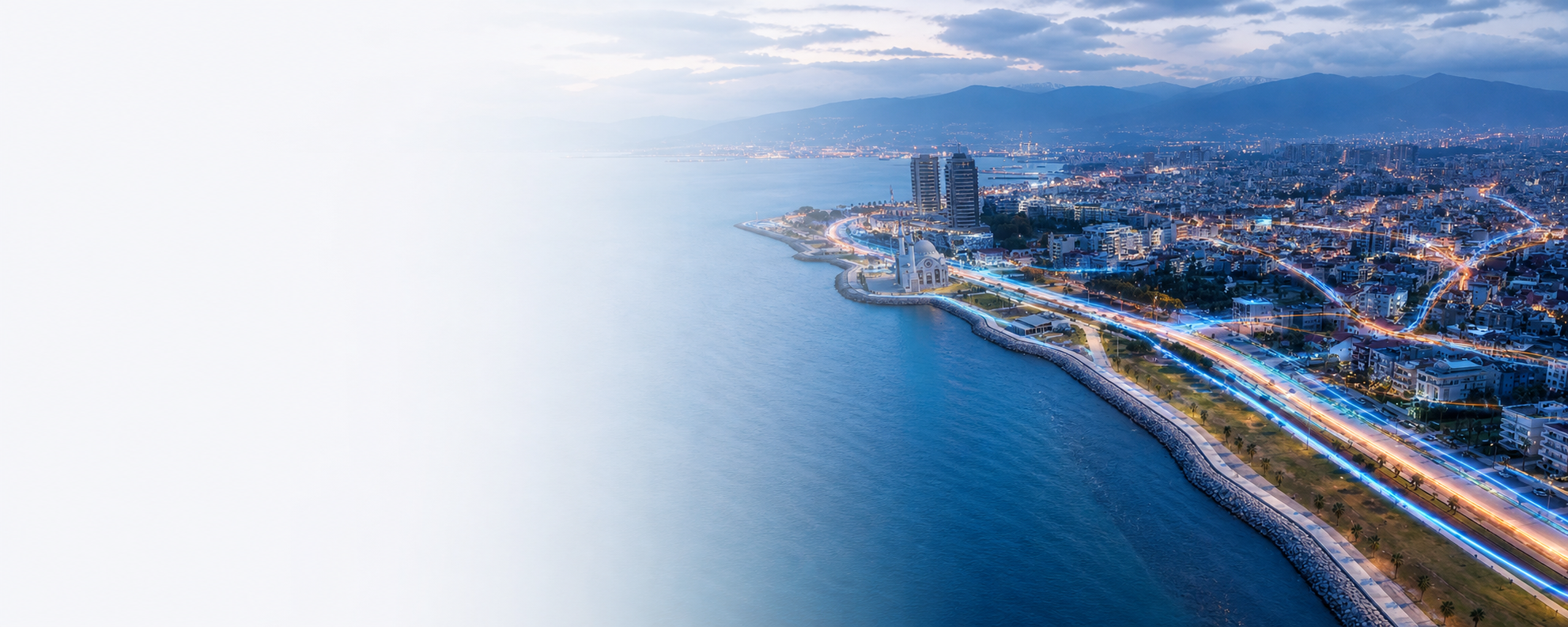 İskenderun sahilinde şehre yayılan hızlı fiber internet ağı